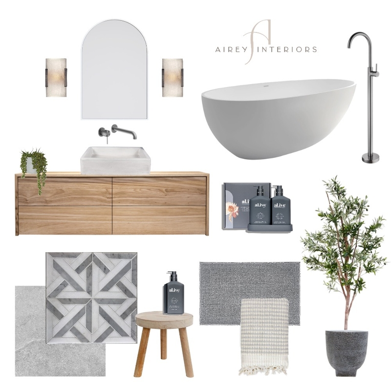 Bathroom Contemporary Mood Board by Airey Interiors on Style Sourcebook