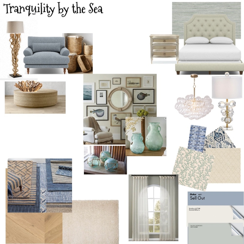 Tranquility by the Sea Mood Board by kimgoff on Style Sourcebook