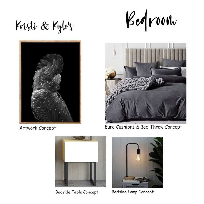Kristi & Kyle's Bedroom Mood Board by Natasha Schrapel on Style Sourcebook