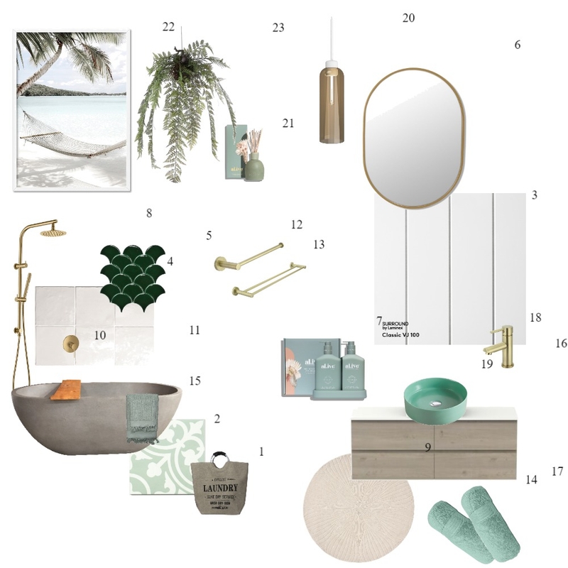 Happy Bathroom Mood Board Mood Board by Carine on Style Sourcebook