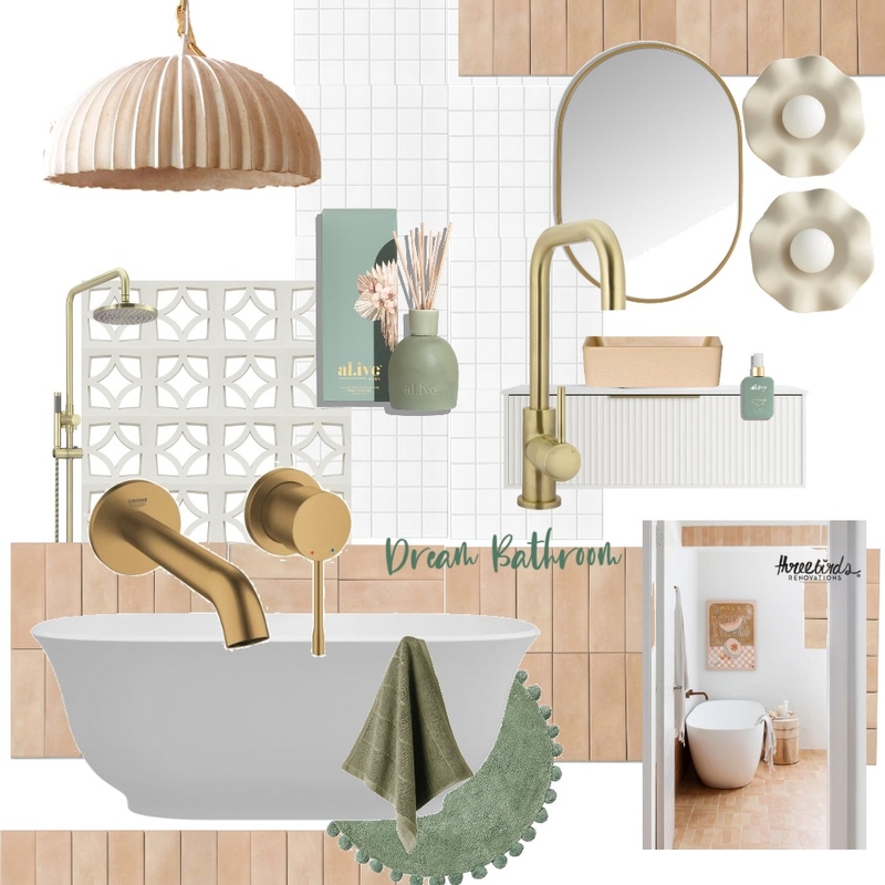 dream bathroom Mood Board by bianca.peart on Style Sourcebook