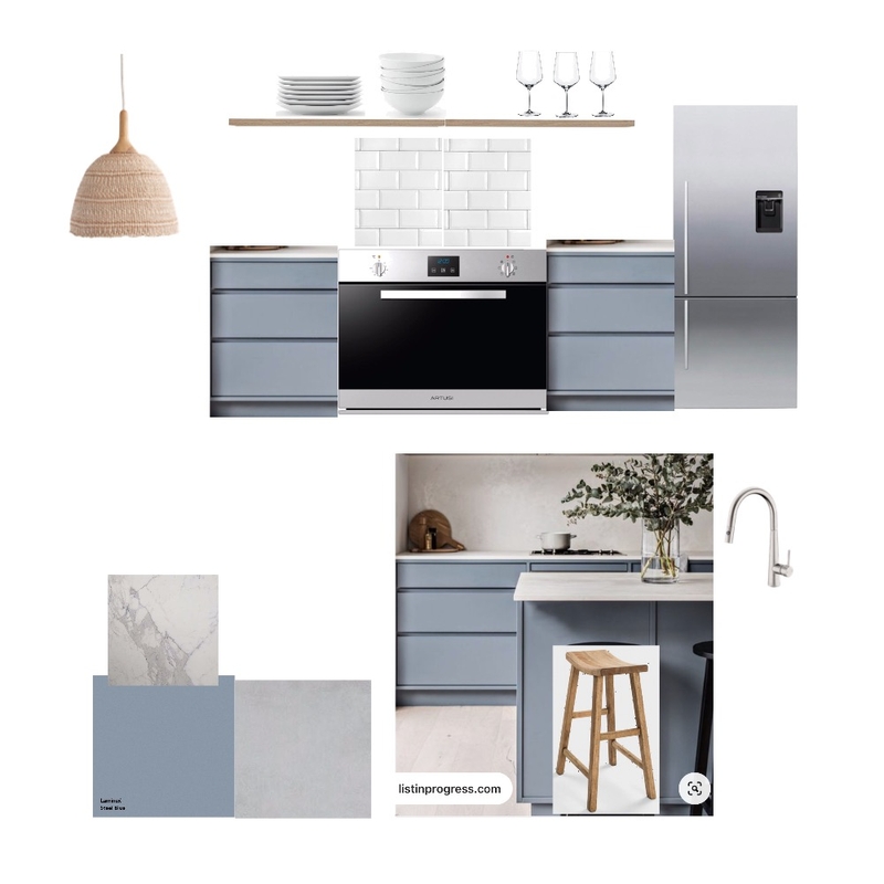 Les Kitchen Mood Board by Tara Dalzell on Style Sourcebook