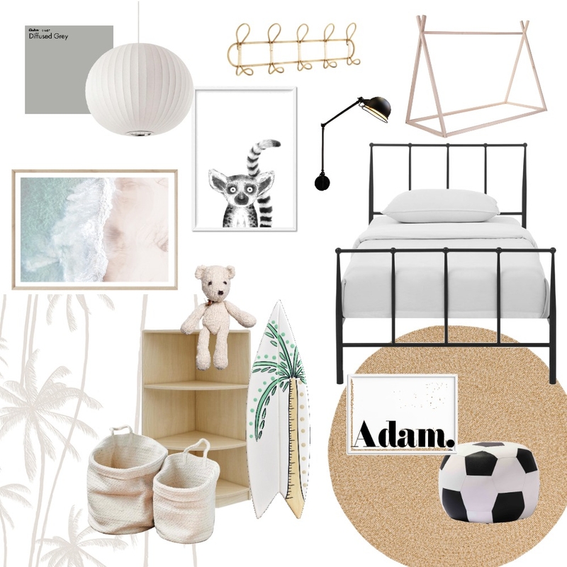 Coastal kids room Mood Board by Designingly Co on Style Sourcebook