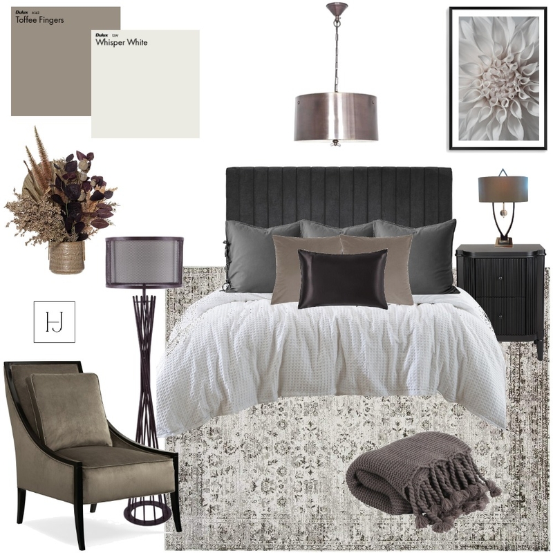 bedroom Mood Board by Hidden Jewel Interiors on Style Sourcebook