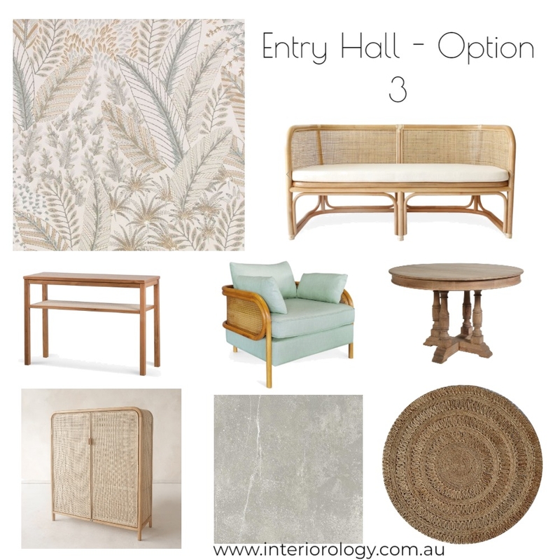 Entrance Hall Option 3 Mood Board by interiorology on Style Sourcebook