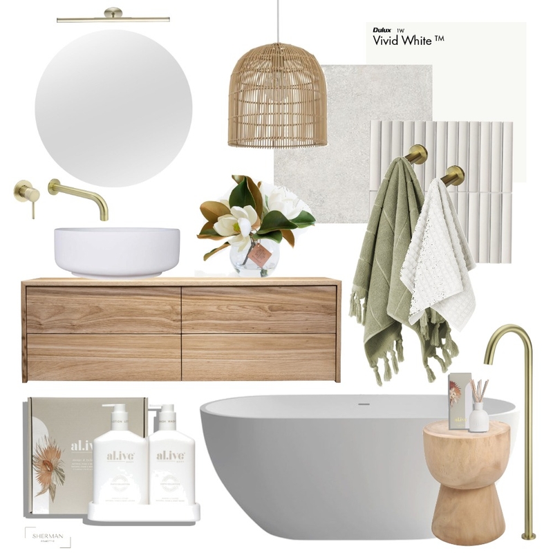 Tranquil Retreat Mood Board by Sherman_Collective on Style Sourcebook