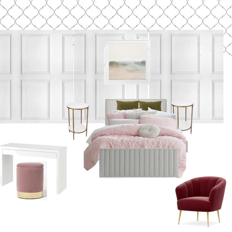 Lauren bedroom Mood Board by HelenFayne on Style Sourcebook