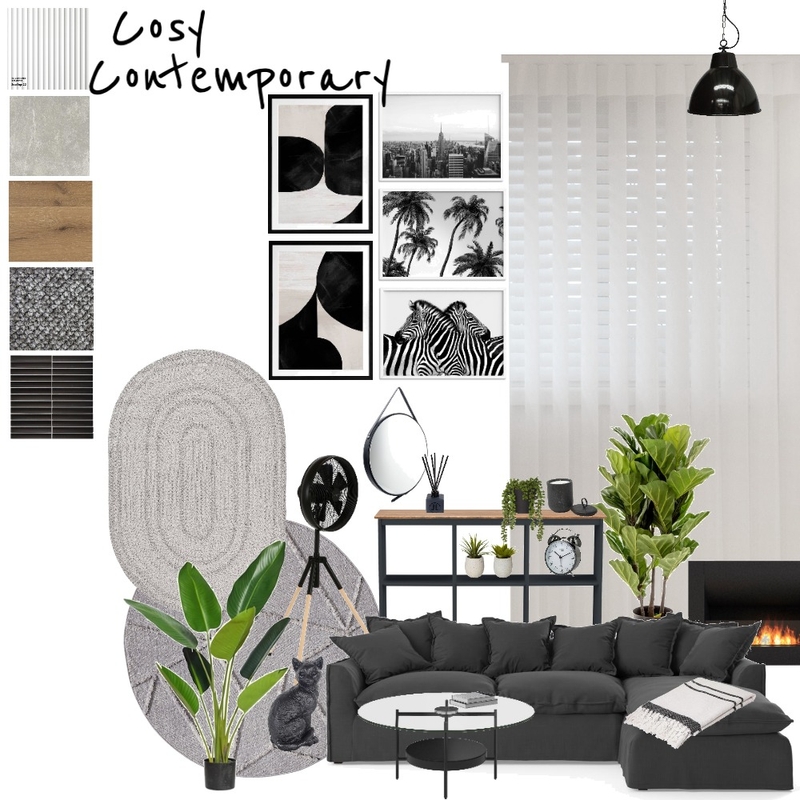 Cosy Contemporary Mood Board by Nicole Beavis on Style Sourcebook