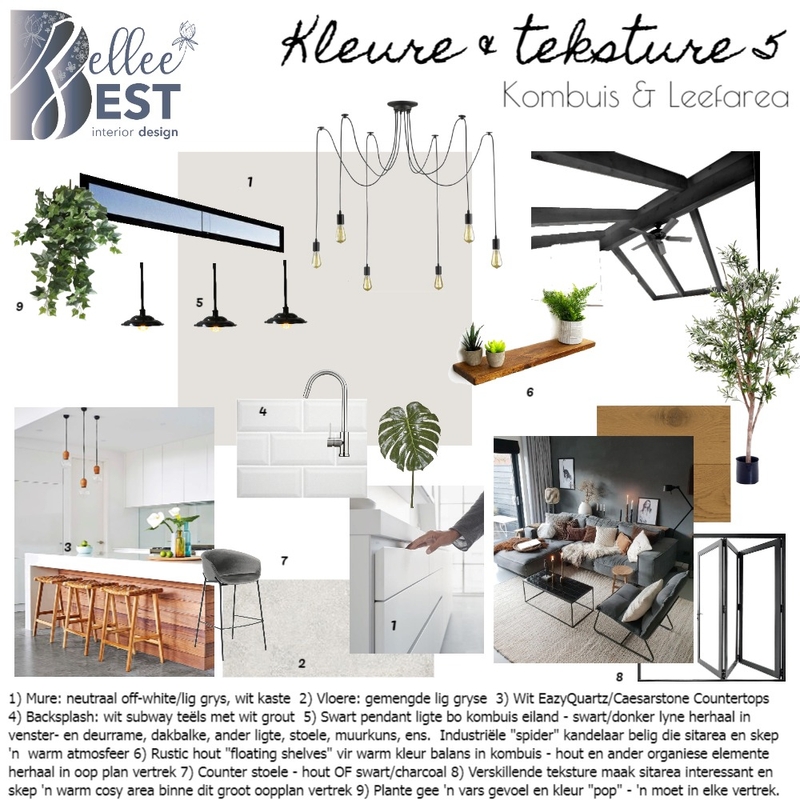 Annemie Fourie FINISHES 5 Mood Board by Zellee Best Interior Design on Style Sourcebook