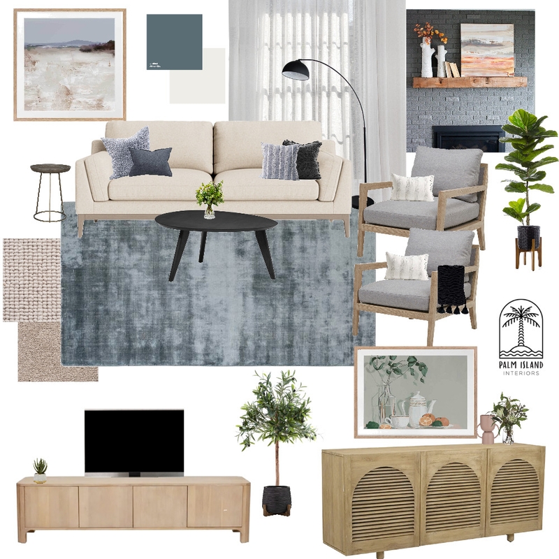 Michelle M - Living Mood Board by Palm Island Interiors on Style Sourcebook