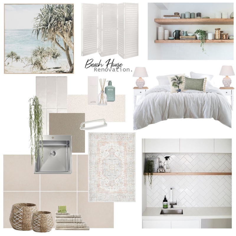 Holiday Home reno Mood Board by thebohemianstylist on Style Sourcebook