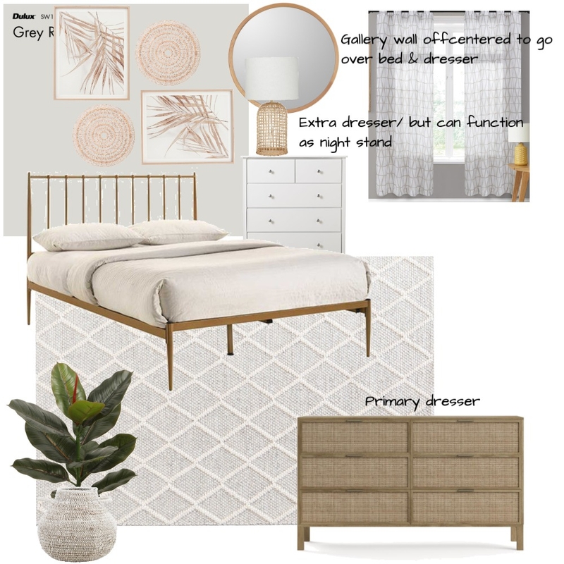 Tranquil Bedroom Mood Board by AkilaRochelle Interiors on Style Sourcebook
