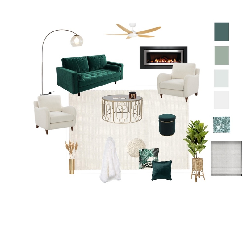 Living Room Mood Board by browndezigns on Style Sourcebook