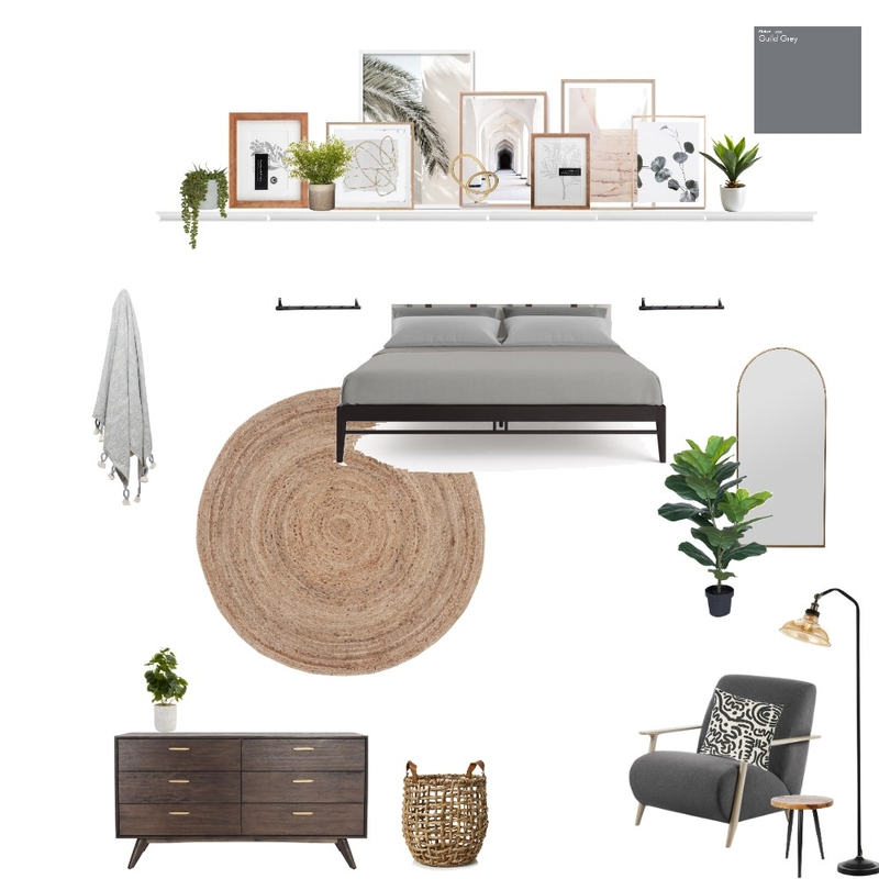 Tranquil Bedroom Mood Board by AkilaRochelle Interiors on Style Sourcebook