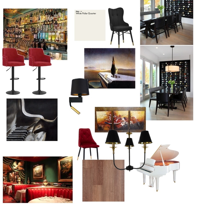 restaurant Mood Board by Pakexagia on Style Sourcebook