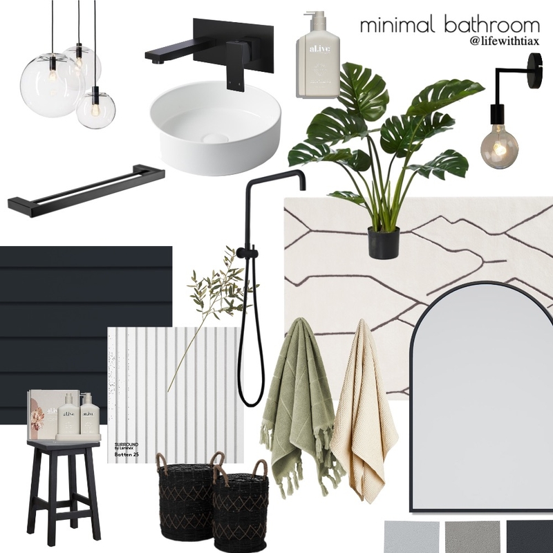 Bathroom mood board Mood Board by lifewithtiax on Style Sourcebook