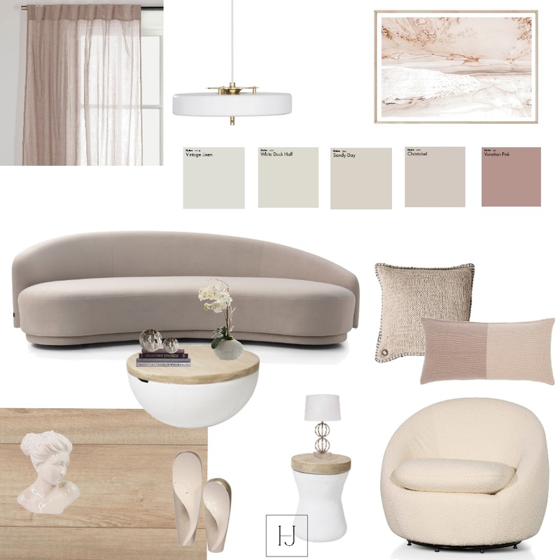 living room Mood Board by Hidden Jewel Interiors on Style Sourcebook