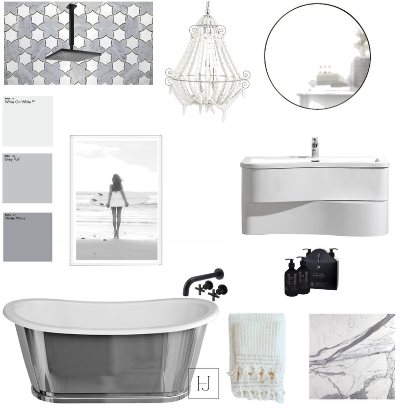 Bathroom mood board Mood Board by Hidden Jewel Interiors on Style Sourcebook