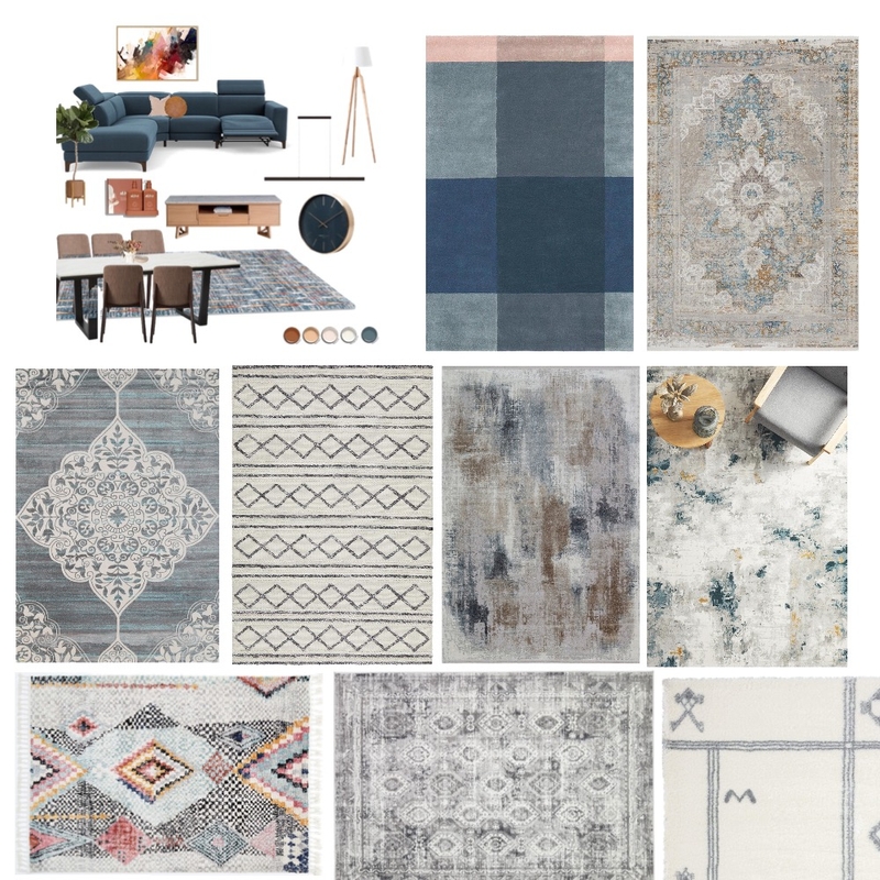 Rug options Mood Board by Oleander & Finch Interiors on Style Sourcebook