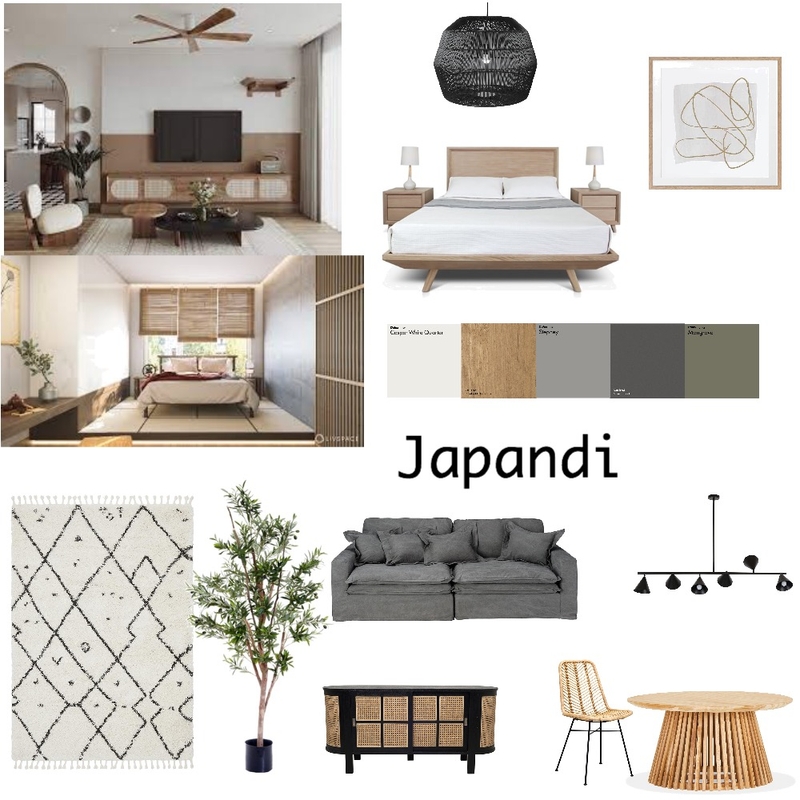 japandi style Mood Board by Emilyfox on Style Sourcebook