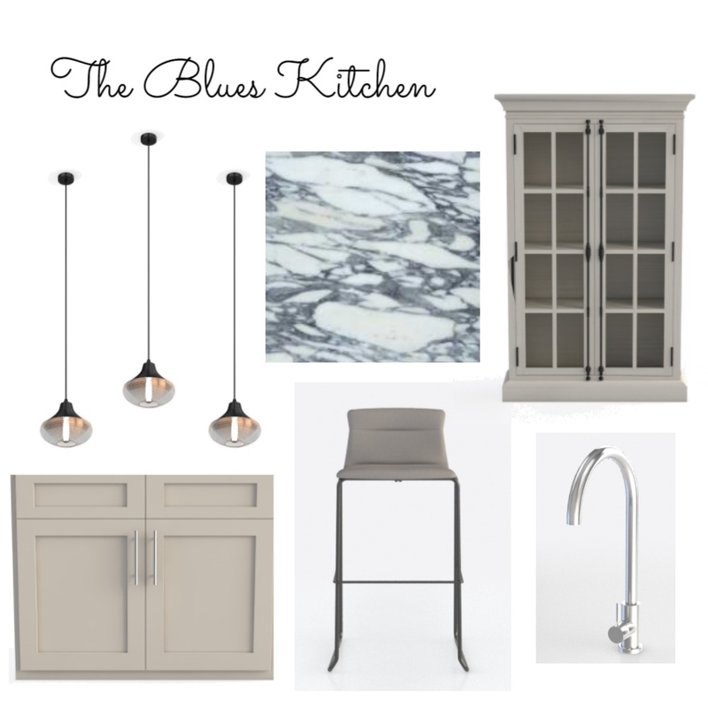 The Blues Apartment Kitchen Mood Board by creative grace interiors on Style Sourcebook