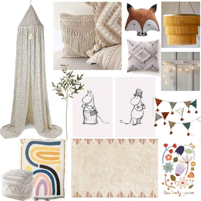 child's bedroom Mood Board by Cinnamon Space Designs on Style Sourcebook
