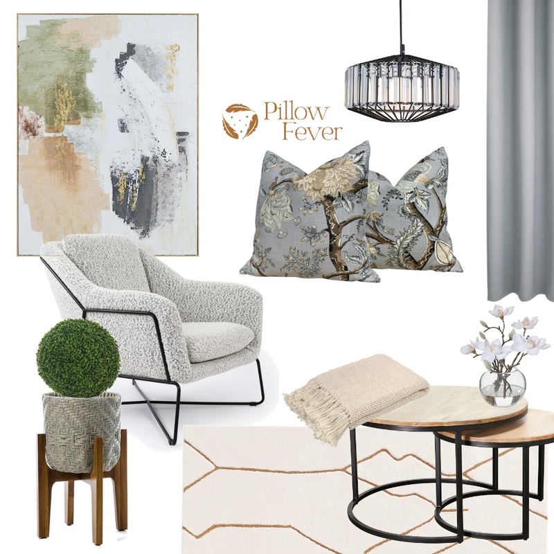 grey shades living room Mood Board by bon_ana on Style Sourcebook