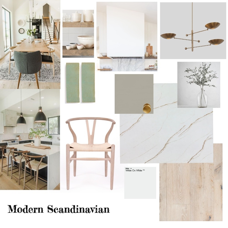 Modern Scandinavian Mood Board by Rachel Santiago on Style Sourcebook
