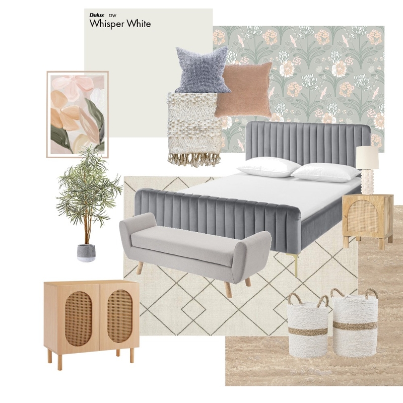 soft bedroom2 Mood Board by westofhere on Style Sourcebook