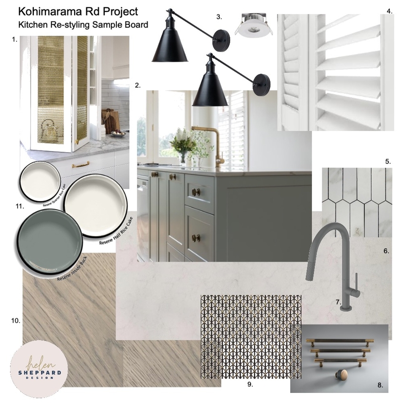 Kohimarama Project - Kitchen Mood Board by Helen Sheppard on Style Sourcebook