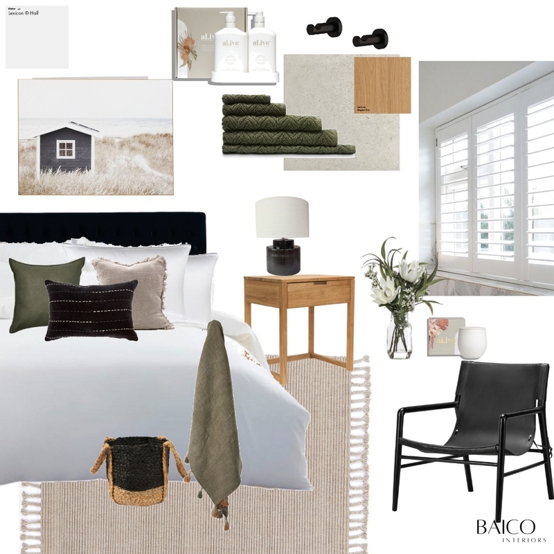 Guest bedroom & ensuite - Geelong West Mood Board by Baico Interiors on Style Sourcebook