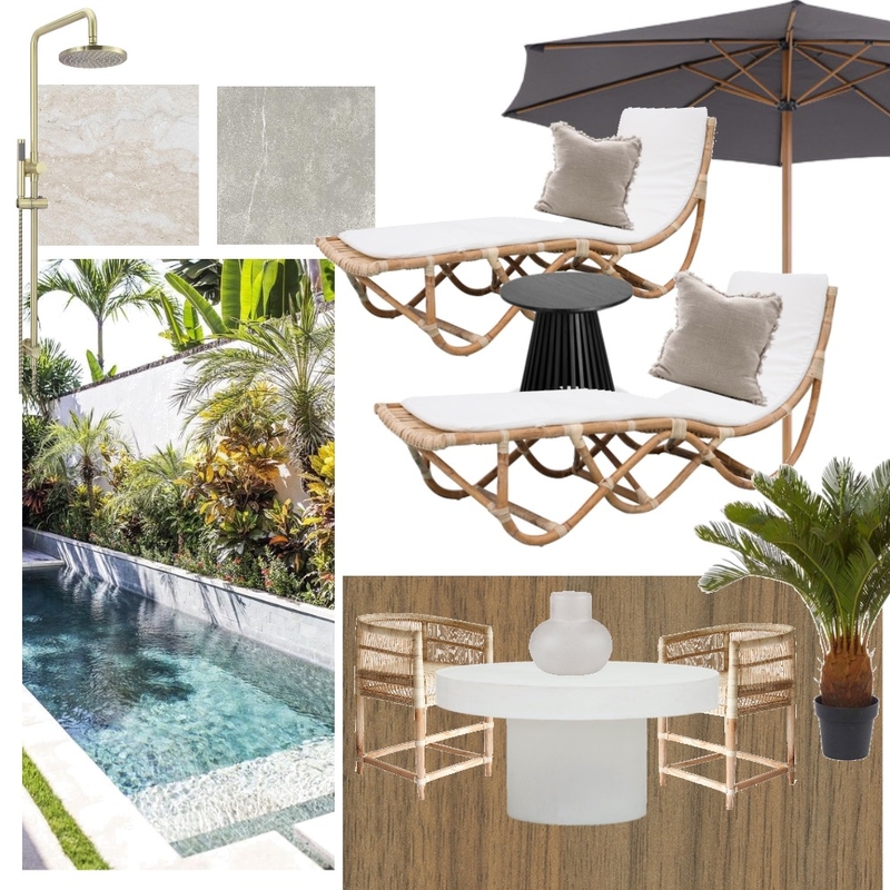 POOL AREA Mood Board by LILY JUNE on Style Sourcebook