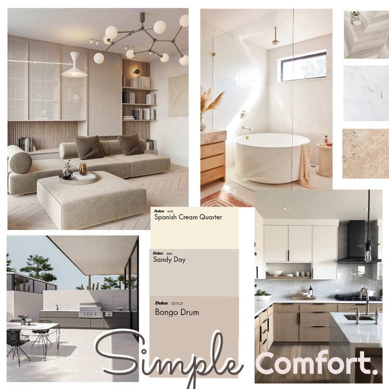 Simple Comfort. Mood Board by GeorginaElias on Style Sourcebook