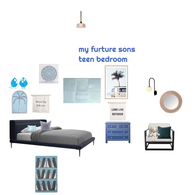 my future sons bedroom Mood Board by Aesthetic Designer on Style Sourcebook