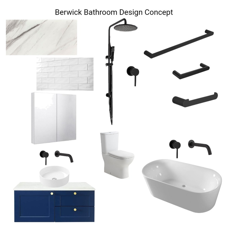 Berwick Earl Mood Board by Hilite Bathrooms on Style Sourcebook