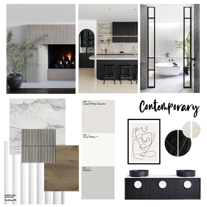 Contemporary Moodboard Mood Board by Sarah Bragias on Style Sourcebook