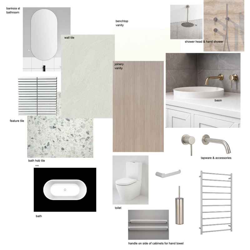 Banksia St - Bathroom Mood Board by Michael Ong on Style Sourcebook