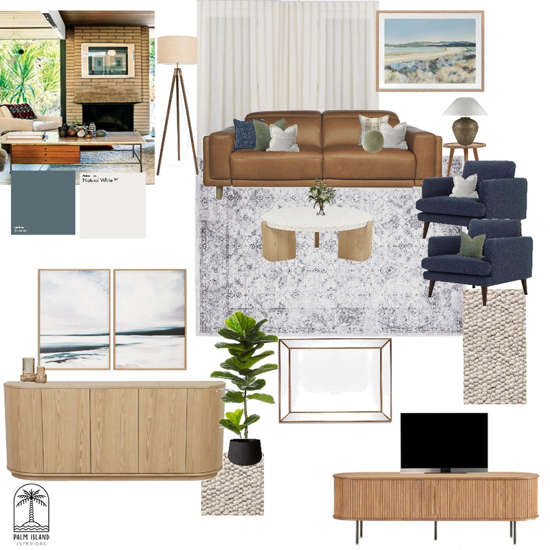 Michelle Living Second Option Mood Board by Palm Island Interiors on Style Sourcebook