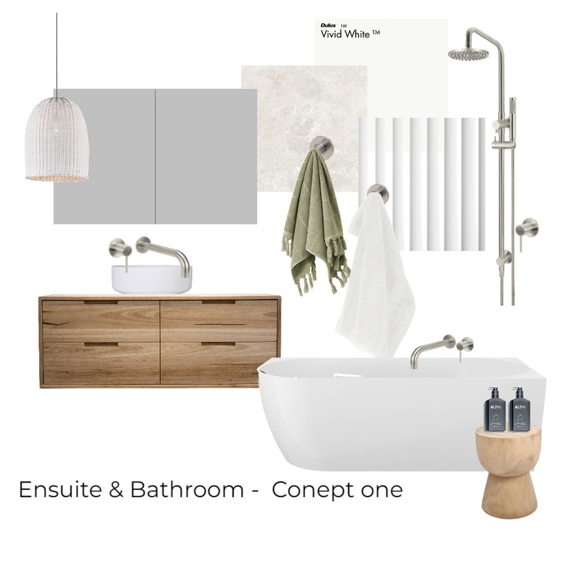 Michael & Alice - bathroom concept 1 Mood Board by Shaecarratello on Style Sourcebook