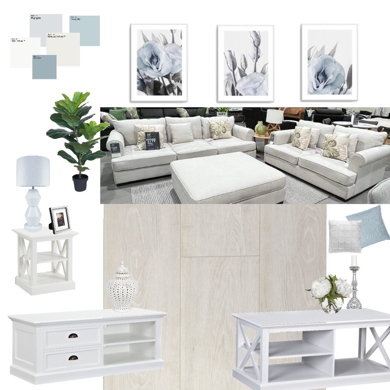 Hamptons living room 2 Mood Board by MMermingas on Style Sourcebook