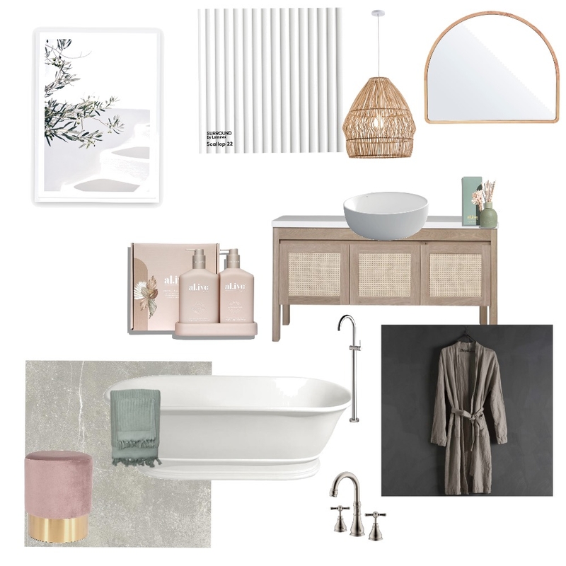 Bathroom Ideas Mood Board by Holmesby Interiors on Style Sourcebook