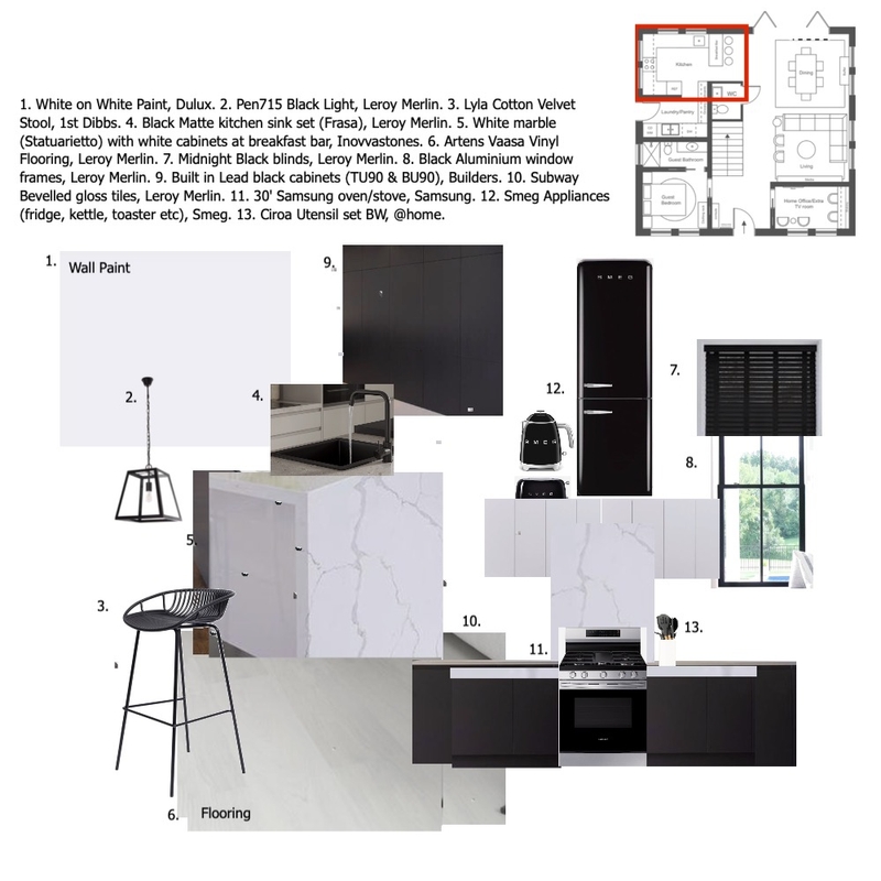 Kitchen A11 Mood Board by Tara Dalzell on Style Sourcebook