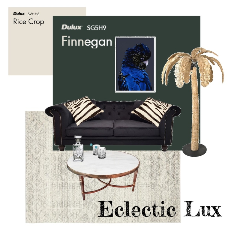 Eclectic Lux Mood Board by Danielle Bang on Style Sourcebook