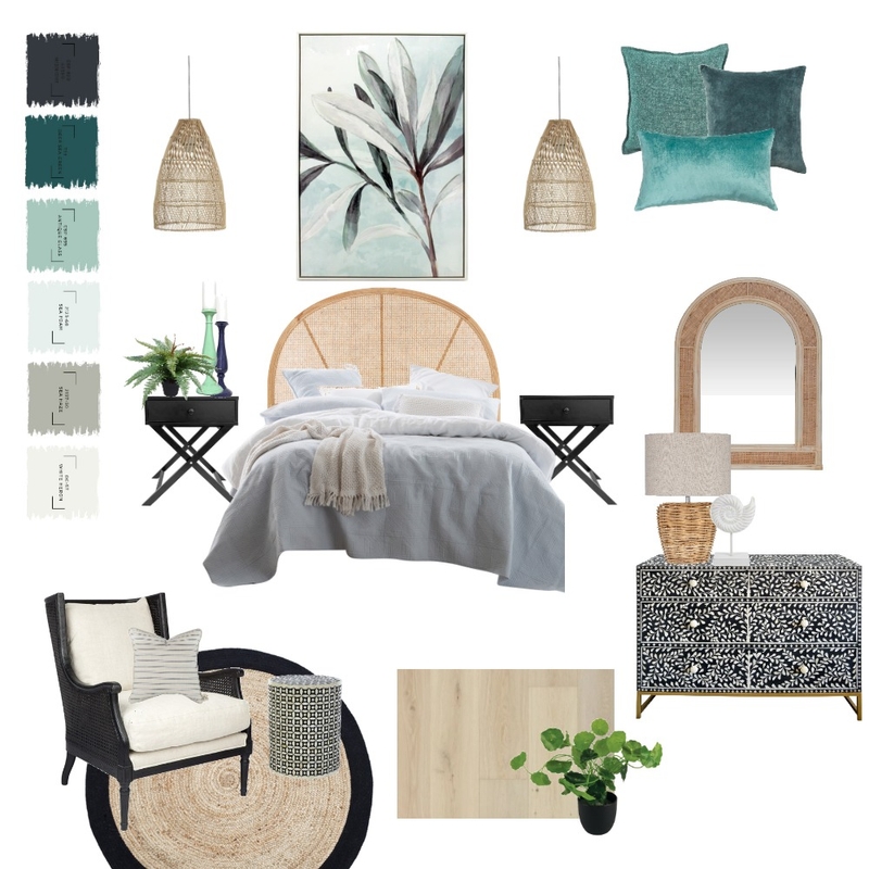 Coastal luxe bedroom Mood Board by Lucey Lane Interiors on Style Sourcebook