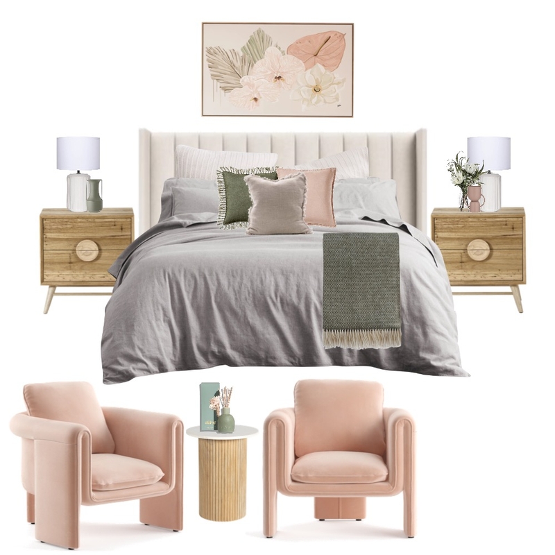 Bedroom Mood Board by Sage & Stone Styling on Style Sourcebook