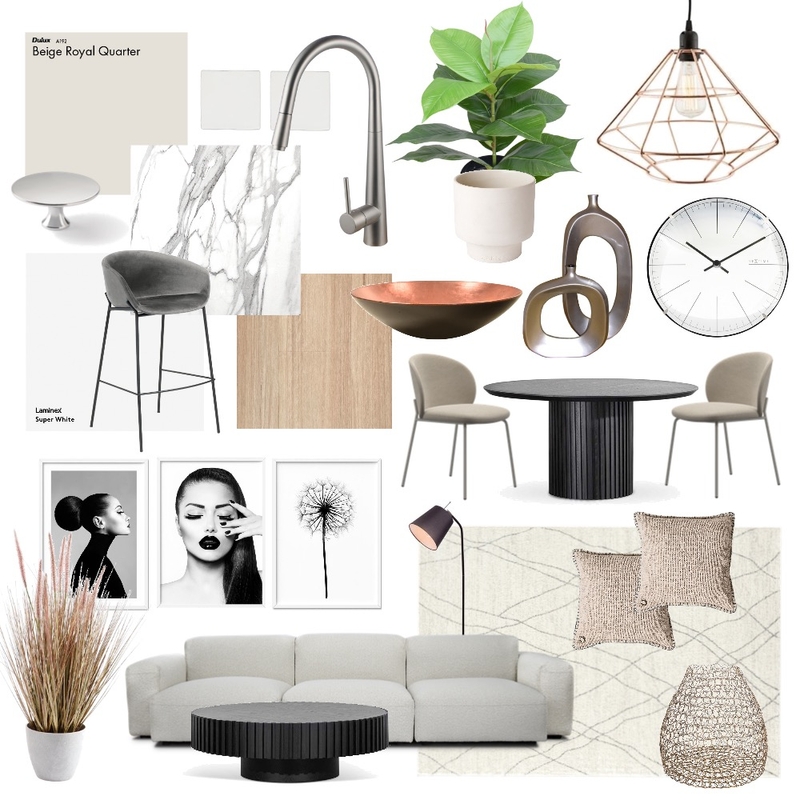 Open plan scheme Mood Board by Stella George Design on Style Sourcebook