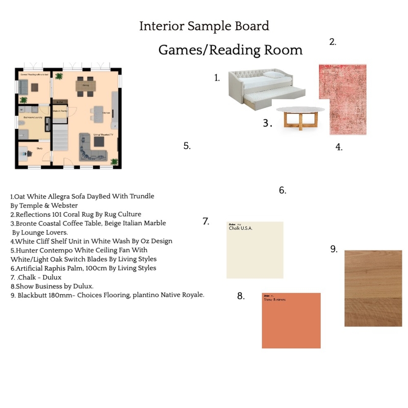 Interior Design Sample Mood Board by Interiors By Paul on Style Sourcebook