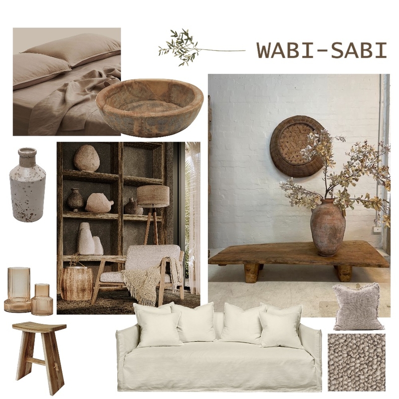 WABI-SABI 2 Mood Board by bramabuild on Style Sourcebook