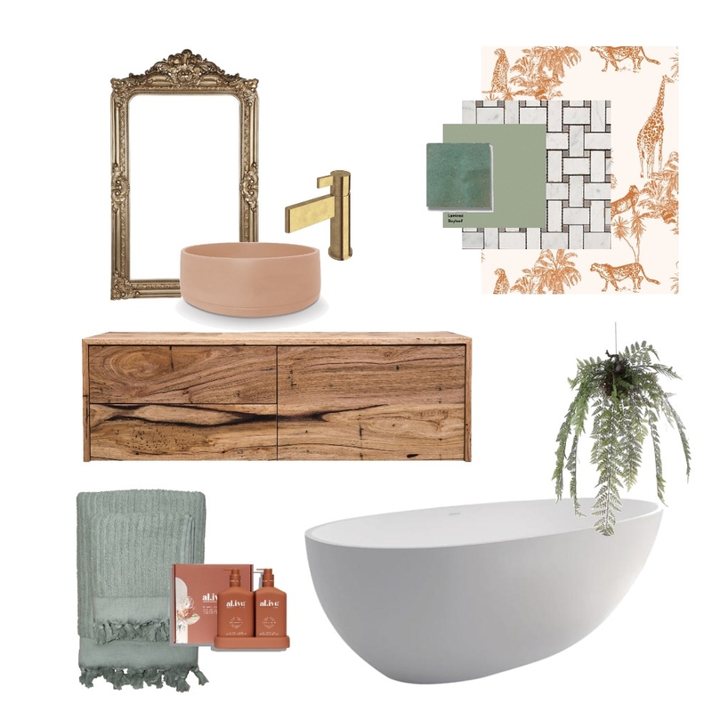 Safari Mood Board by Graceful Space on Style Sourcebook