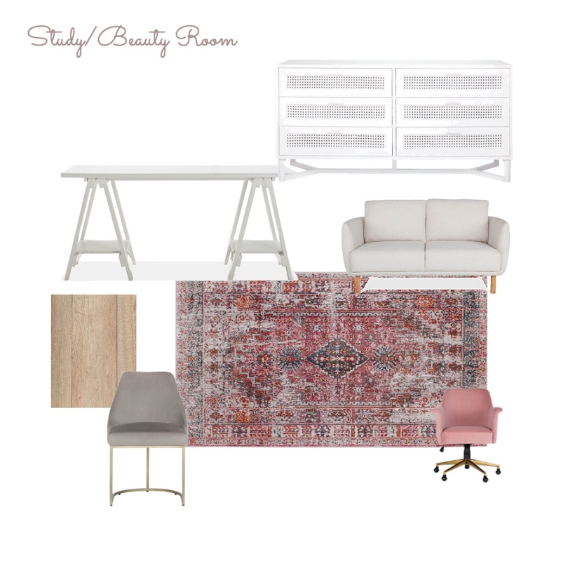 Study/Beauty Room 2 Mood Board by rosanna.tavella@adelaide.edu.au on Style Sourcebook